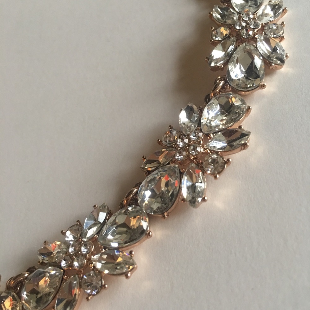 Charter Club Crystal Dramatic Statement Necklace - image 2